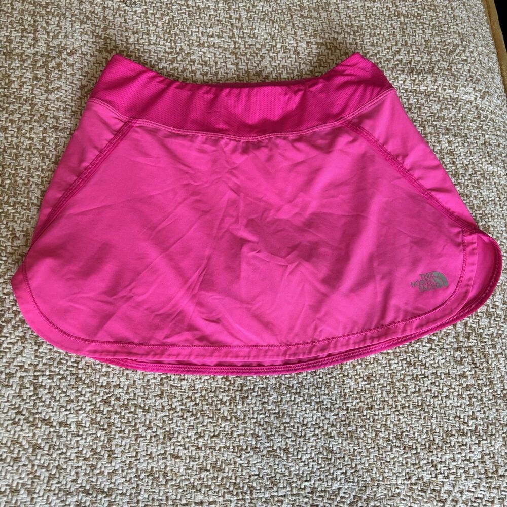The North Face Size S Women Bubble Gum Pink Fuschia Althetic Workout Skort - EUC